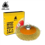 क्रिम्प्ड वायर ब्रश व्हील